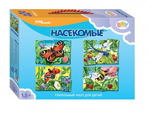 Напольный пазл – Насекомые (Step Puzzle, 70106sim) 